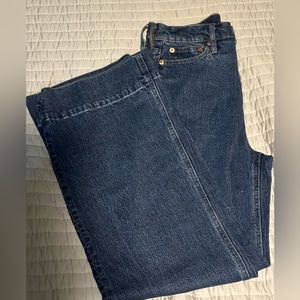 Jcrew Denim trouser in Wesly wash,size 28